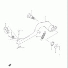 DR Z400E Задний тормоз