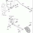 DR-Z110 Педаль тормоза