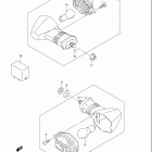 DL1000 V-STROM Turnsignal lamp (model k4 / k5 / k6)