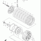 DR Z400S Сцепление