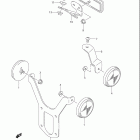 DR Z400E Reflex reflector (e28)