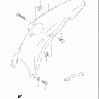 RM250 Rear fender (model k1)