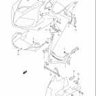 SV1000, S Cowling installation parts (sv1000sk3 / sk4 / sk5)