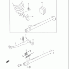 DR650SE Подножки
