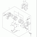 GSF1200,S,Z BANDIT Задний суппорт