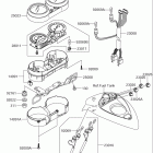 VZ1600 MARAUDER  Boulevard M95 E33 Спидометр