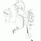 LS650  Boulevard S40 Обтекатель рамы