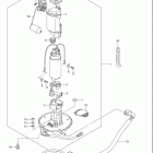 DL1000 V-STROM Топливный насос (model k4 / k5 / k6)