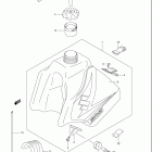 DR-Z250 Топливный бак (модель K5)