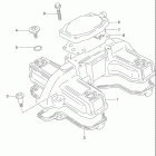 GS500F Крышка головки цилиндров