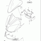 DL1000 V-STROM Cowling body (model k2 / k3)