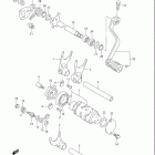 DR-Z250 Механизм  переключения передач