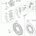 RM-Z250 2005 Передний тормоз