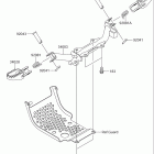 DR-Z110 Подножки