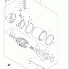 DR-Z250 Стартер электрический