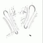 VS800GL INTRUDER Цепь ГРМ