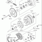 DR-Z110 Rear hub(dr-z110 k3 / k4)