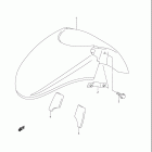 GSF1200,S,Z BANDIT Front fender (model k2 / k3 / k4 / k5)