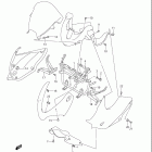 GSF1200,S,Z BANDIT Cowling installation parts (gsf1200sk1 / sk2 / sk3...