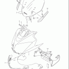 DL650 V-STROM Обтекатель
