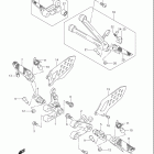 GSX-R750 Подножки
