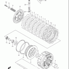 DR-Z400E Сцепление