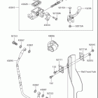 RM-Z250 2005 Главный тормозной цилиндр,передний