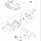 GSX-R750 Задний фонарь