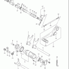GSX-R750 Механизм  переключения передач