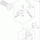 DR-Z400, E Left handle lever (dr-z400y / k1 / k2 / k3 / k4)