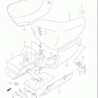 VL1500, B INTRUDER Frame cover (model k2 / k3)