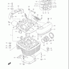 LS650P SAVAGE Головка цилиндра