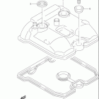 DR-Z400, E Крышка головки цилиндров
