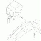 DR-Z400S Переднее крыло (model y)