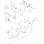 VL1500, B INTRUDER Задний фонарь