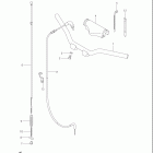 JR50 Handlebar / cable