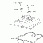 RM-Z250 Крышка головки цилиндров