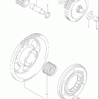 DR-Z400, E Starter clutch (dr-z400ey / ek1 / ek2 / ek3 / ek4)