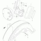 VL1500, B INTRUDER Переднее крыло  (model k3 / k4)