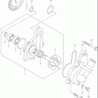 DR-Z400, E Водяной насос