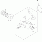 DR-Z400, E Left handle lever (dr-z400ey / ek1 / ek2 / ek3 / e...