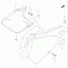 DR-Z400S Frame cover (model k2)