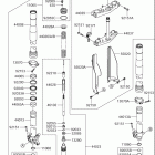 RM-Z250 Передняя вилка