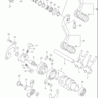 DR-Z400, E Механизм  переключения передач