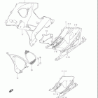 GSX-R1000 Нижняя облицовка (model k3)