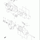 VL1500, B INTRUDER Front caliper (model k2 / k3 / k4)