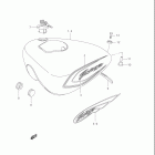 LS650P SAVAGE Топливный бак (модель Y  /  K1)