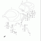 VL1500, B INTRUDER Сидение