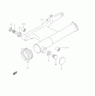 VL1500, B INTRUDER Маятник задний