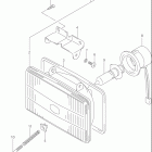 DR-Z400, E Фара (model k2 / k3 / k4)